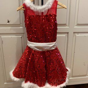 Holiday Figure Skating Dress
